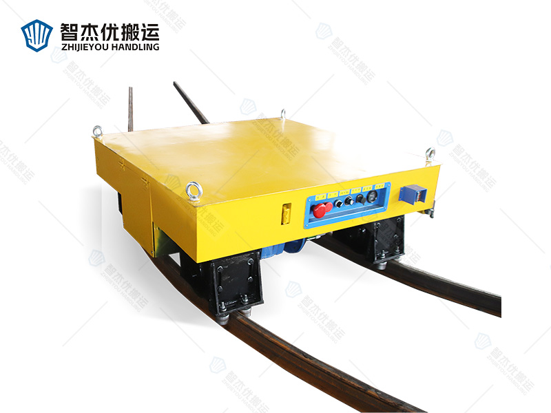 自動(dòng)拐彎軌道搬運(yùn)車(chē) 弧形軌道工件轉(zhuǎn)運(yùn)平板車(chē)