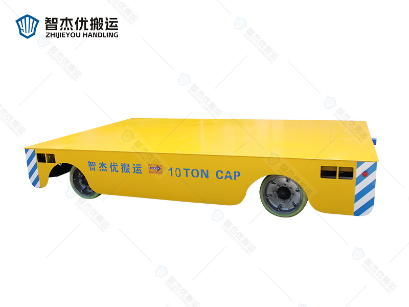 10噸工件搬運(yùn)無(wú)軌電動(dòng)平車(chē)