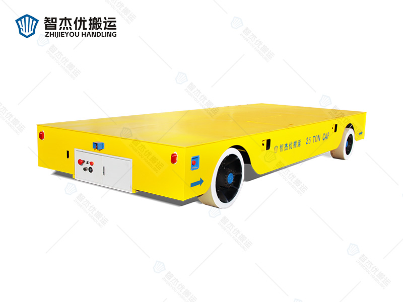 25噸鋼板運(yùn)輸無軌地平車