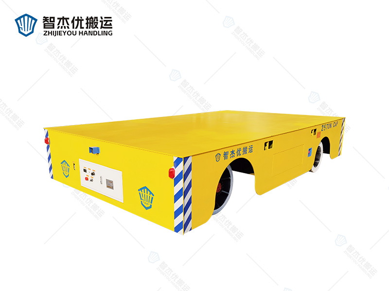 25噸無軌電動平板車 模具轉(zhuǎn)運(yùn)車