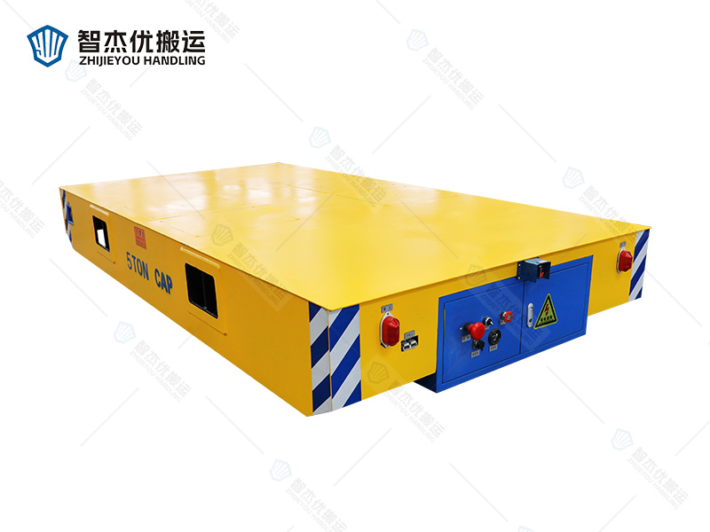 5噸車間物料周轉(zhuǎn)無軌地平車