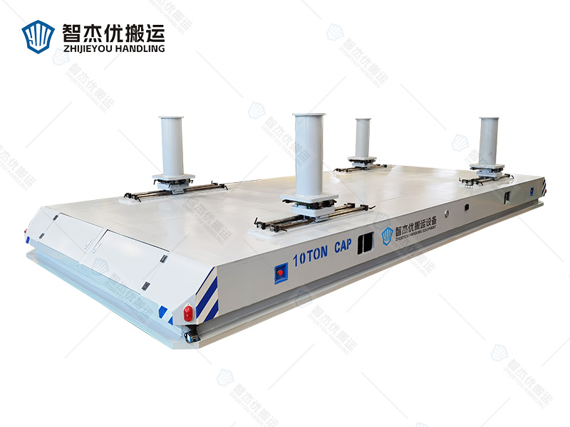 10噸級磁導航AGV公鐵兩用搬運車