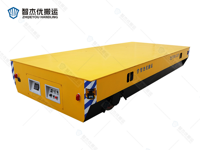 25吨蓄电池差速转向无轨车